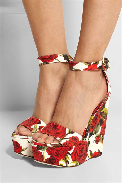 jean dolce gabbana heels|dolce gabbana heel wedges.